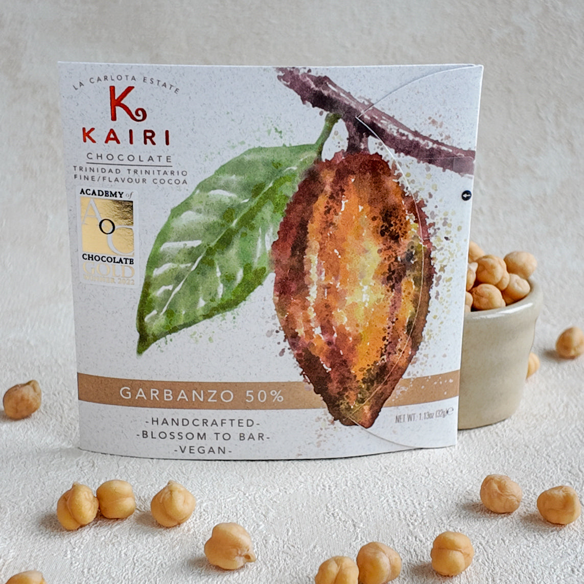 Garbanzo Dark Chocolate 50% | KAIRI