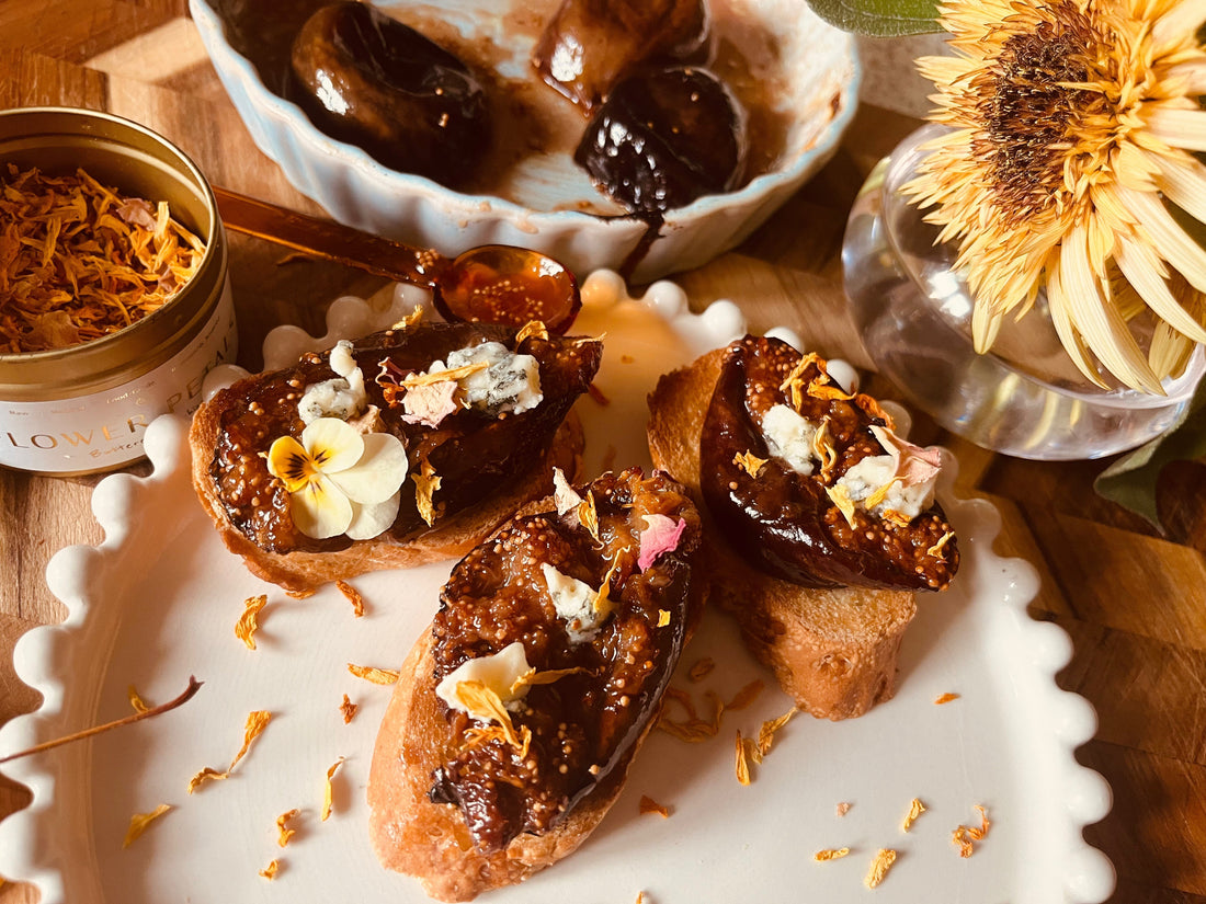 Buttery Caramelised Figs