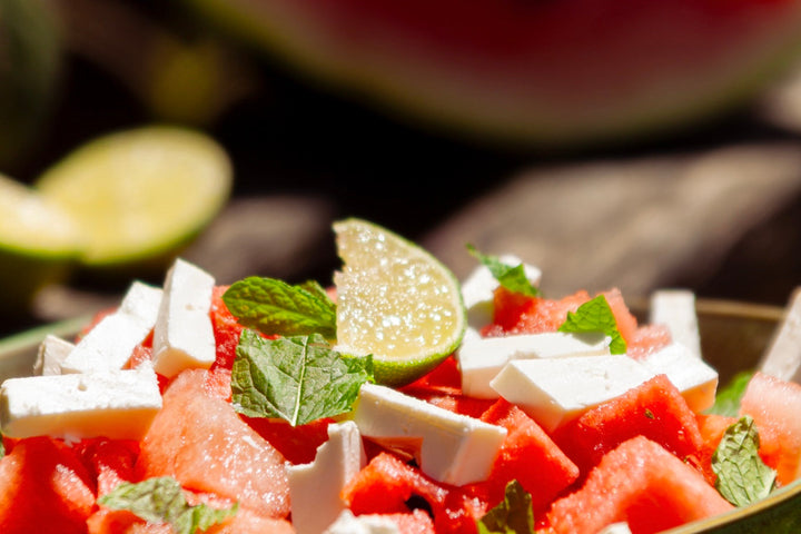 Easy 3-Ingredient Watermelon Feta Salad