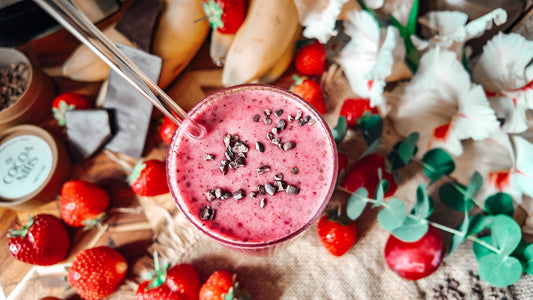 Strawberry Cocoa Smoothie