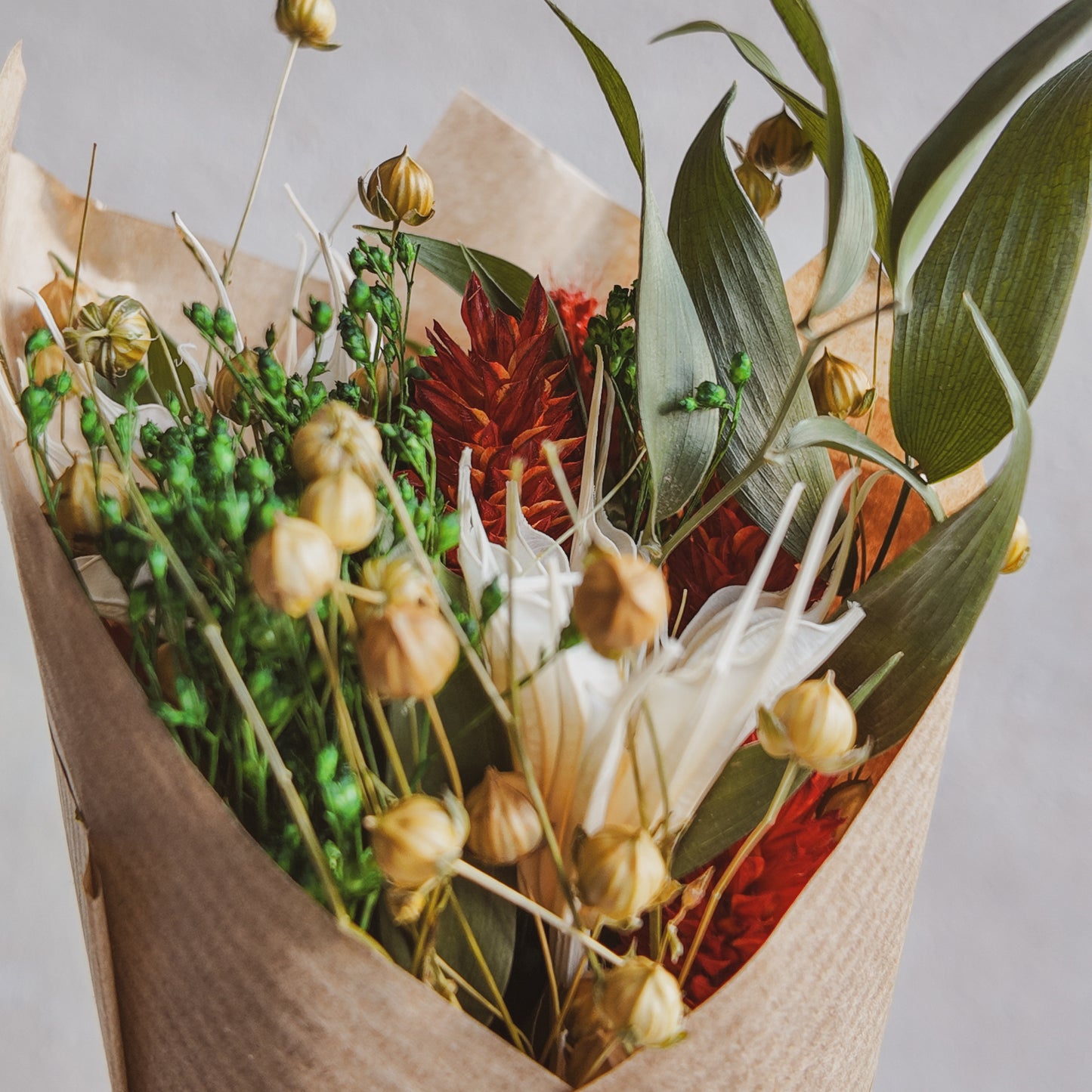Mini Noël Dried Flower Bouquet