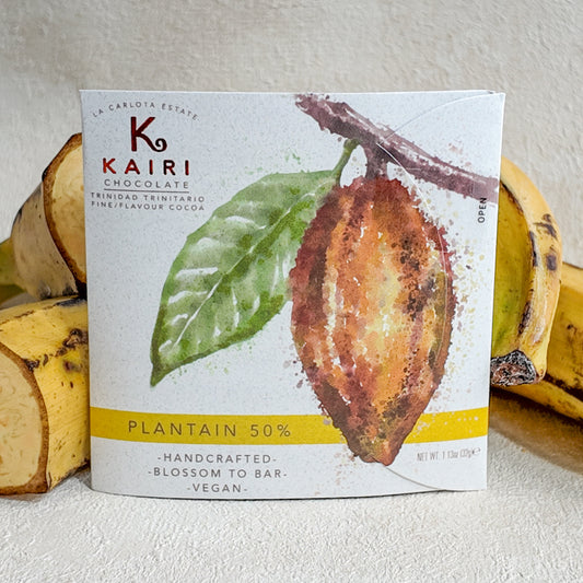 Plantain Dark Chocolate 50% | KAIRI