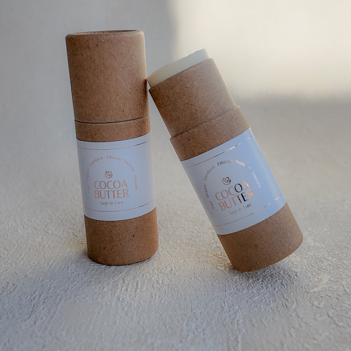 Pure Unrefined Cocoa Butter Stick